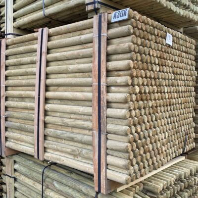 50mm Machine Round Posts - Treated