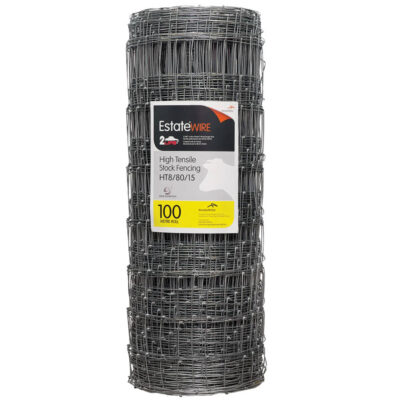 Estate Wire FX High Tensile Stock Netting (100m) HT8/80/15