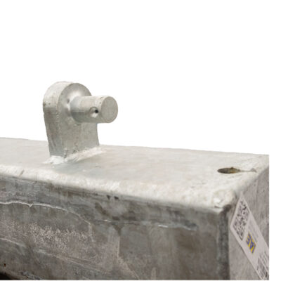 4"x 4" (100mm x 100mm) Square Galvanised Gate Posts