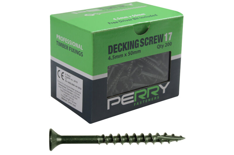 Decking Screws 50 mm length in a box of 200