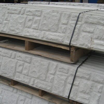 Concrete Rock and Smooth Faced Gravel Boards 12" x 6 feet
