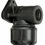 Philmac Plastic Elbow Wall Plate