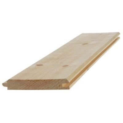 19mm x 115mm Cover Softwood Tongue & Groove Treated V Cladding