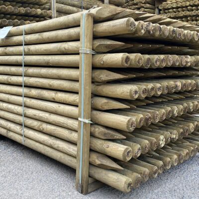 90mm Machine Round Post -UC4 (15 Year Service Life)