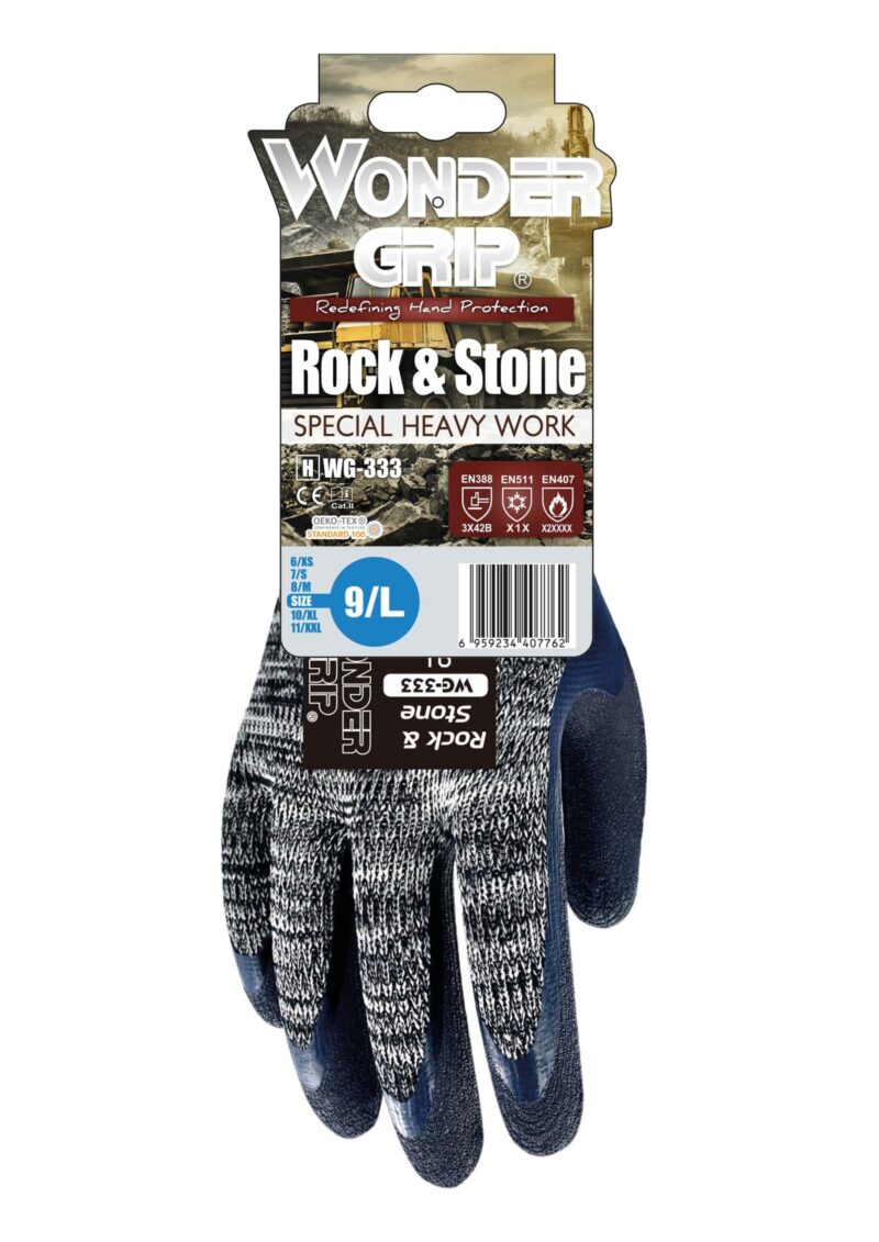 Wonder Grip® WG-333 Rock & Stone Gloves