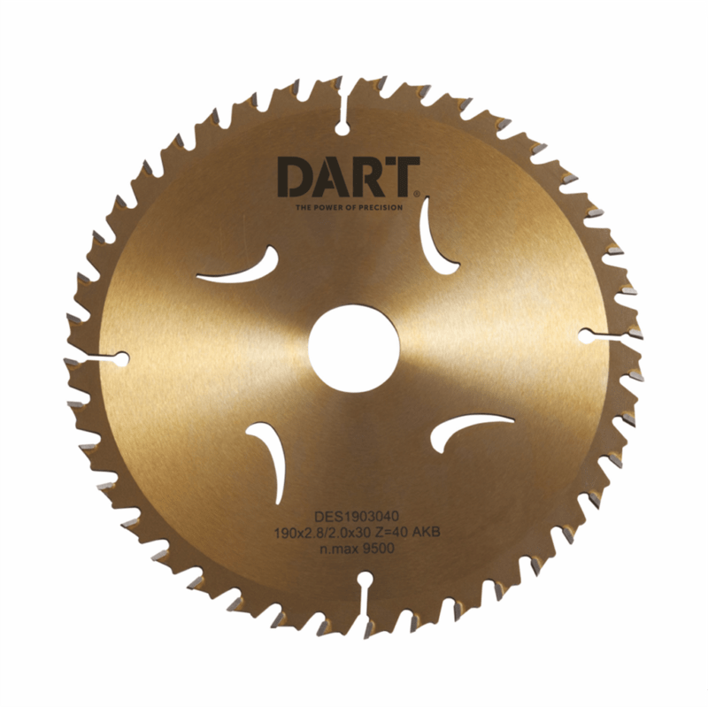 DART Gold ATB Wood Saw Blade 190Dmm x 30B x 28Z 001