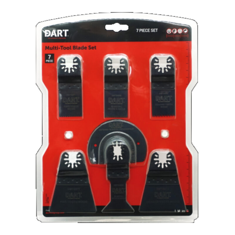 DART 7pc Multi-Tool Blade Set  (W) 001