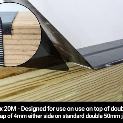 Deck Tape Joist Sealing tape 100mm black