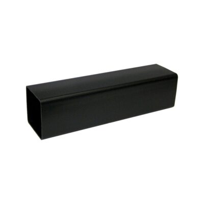 Square Profile Gutter Downpipe 65mm Black 4m