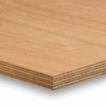 profile of 12mm marine plywood showing lamination