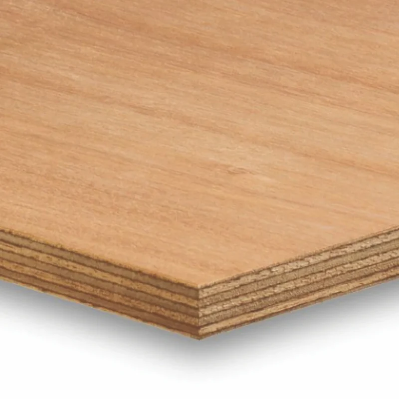 profile of 12mm marine plywood showing lamination