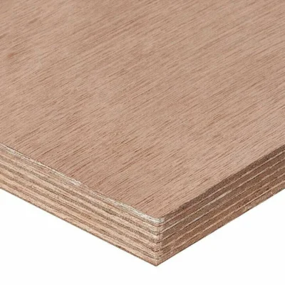 profile of 18mm marine plywood showing lamination