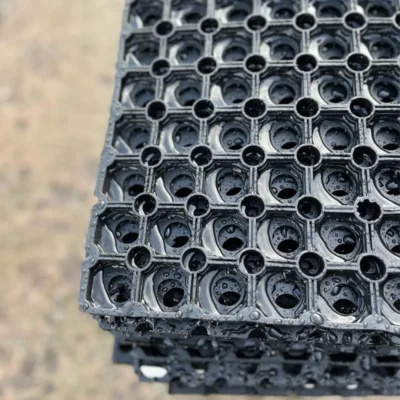 23mm ring grass mat stacked