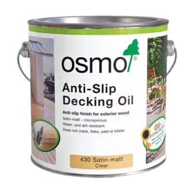 Osmo Anti-Slip Decking Oil (Satin) Clear (Topcoat) 750ml