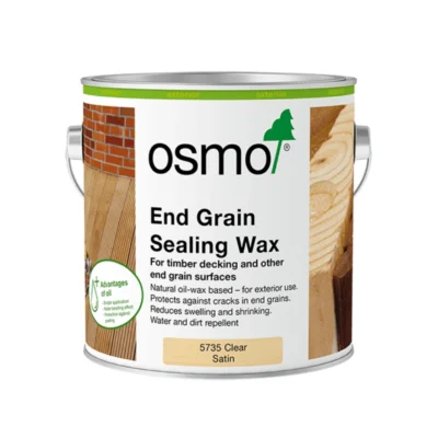 Osmo End Grain Wax Clear 0.375L