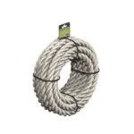 FENCEMATE® 3-Strand Polyhemp Rope – 28mm x 12m | Strong, Weather-Resistant Synthetic Hemp Rope