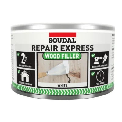 Soudal Repair Express Wood Filler - White 500g