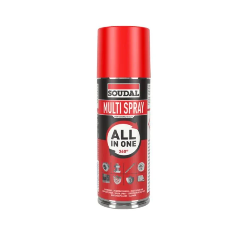 Soudal Multi Spray Lubrication All in One Aerosol 200ml