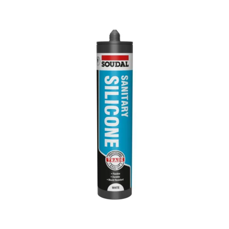 Soudal Sanitary Silicone - White