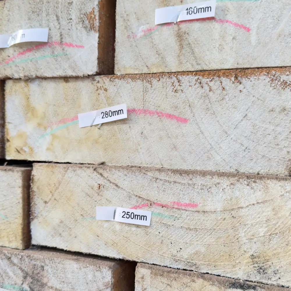 Idigbo boards in various widths