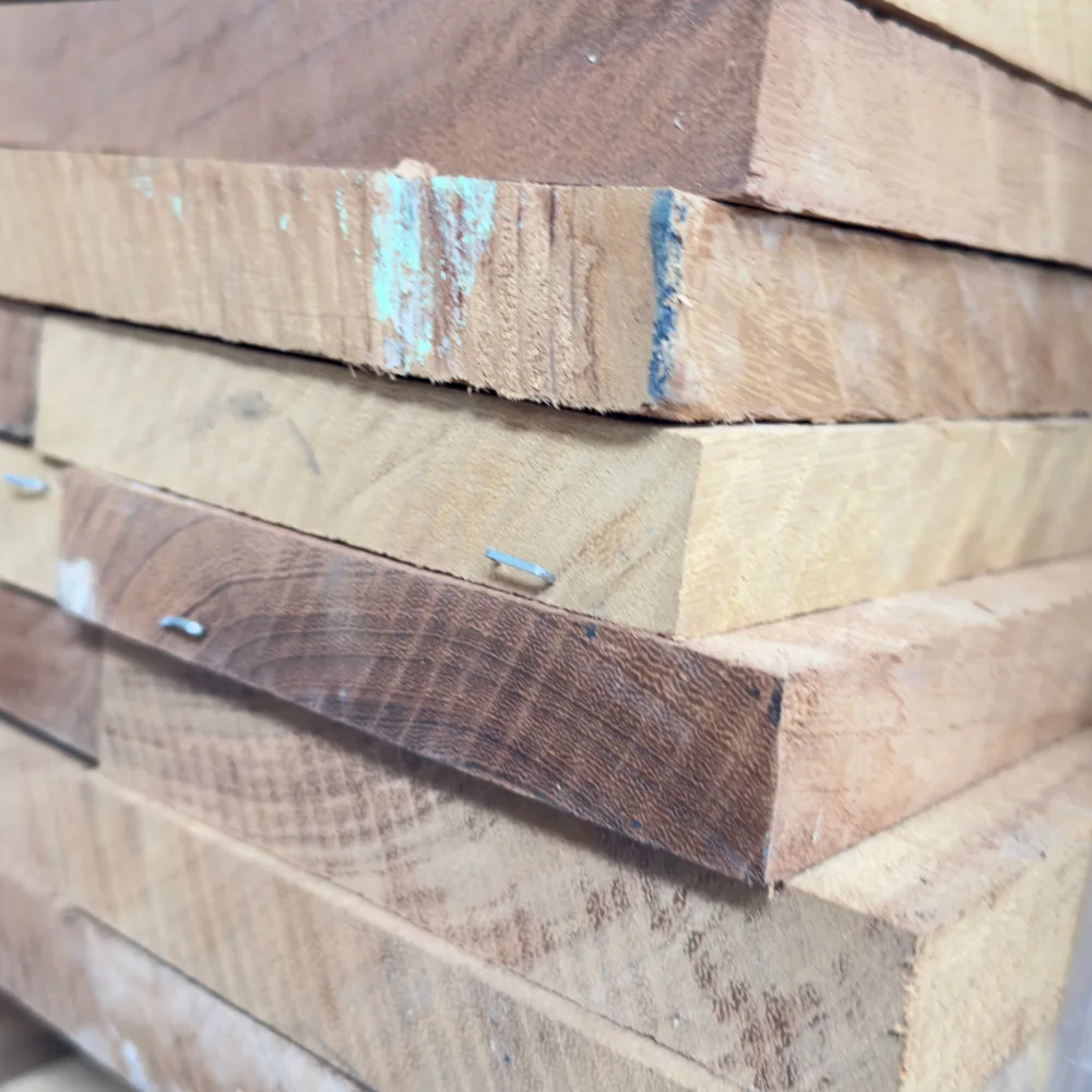 Iroko Hardwood Boards | 63mm Thick | Joinery - Image 2