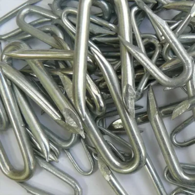 15mm Galvanised U-Staples | Approx. 1kg