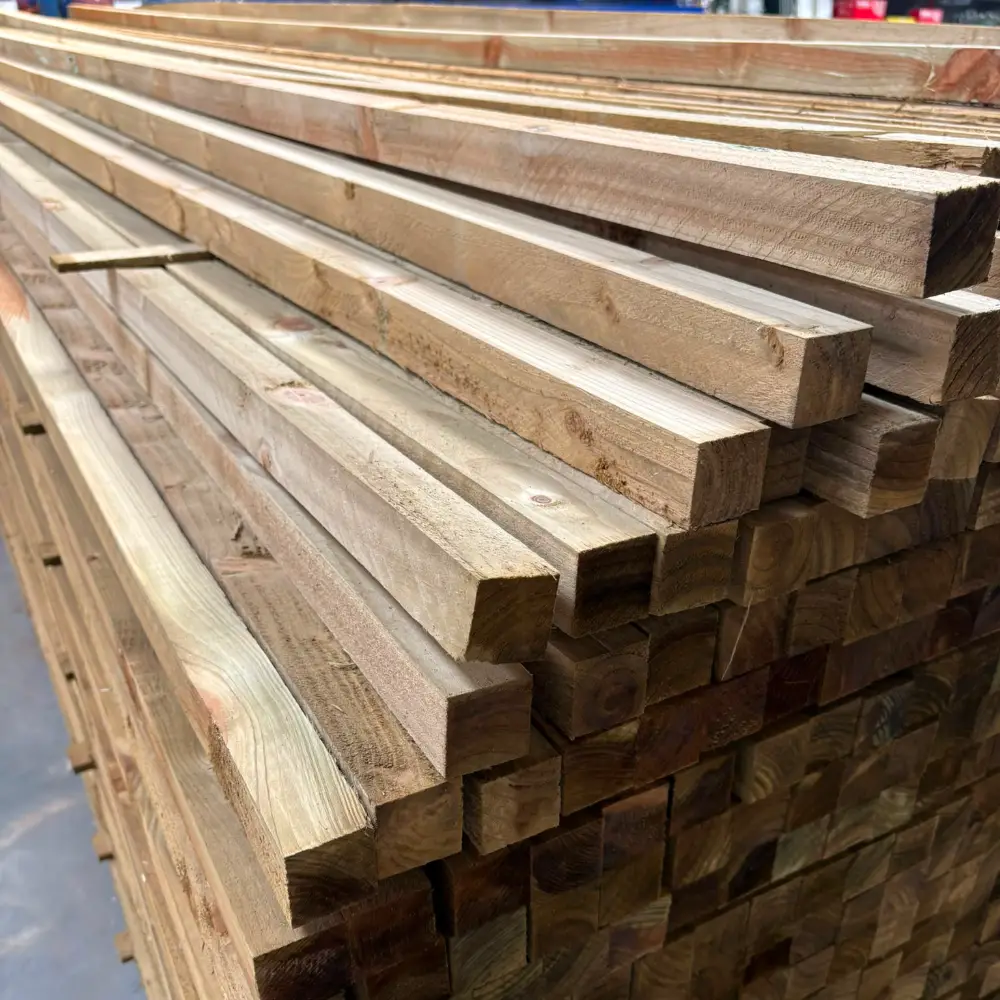 Sawn Treated Timber 38mm x 38mm x 3.6m – Economy Framing Batten - Image 2