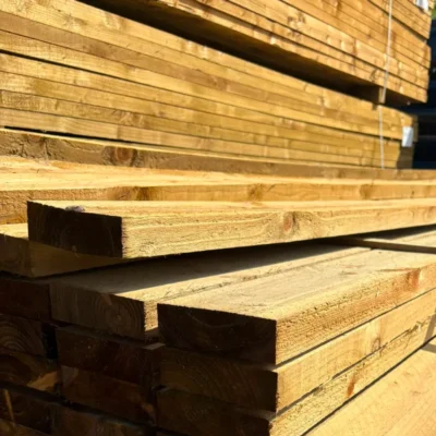 Sawn Treated Timber Board 38mm x 125mm x 3.6m